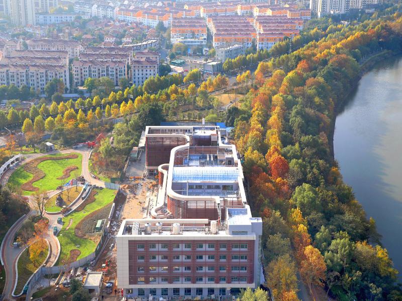 淠史杭水利文化展示中心现雏形