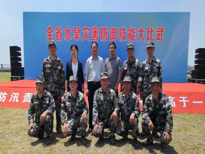 我市在全省水旱灾害防御技能大比武中喜获第二名